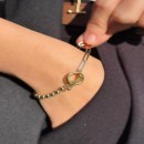  14 Ayar Ataç Geçmeli Zincir Bileklik