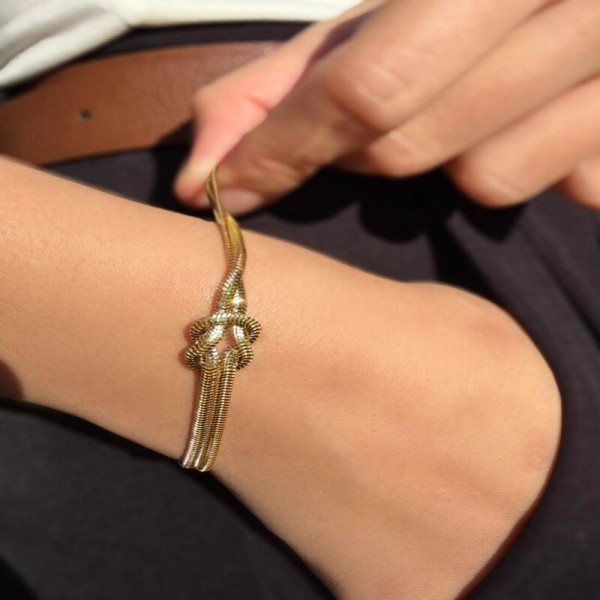 14 Ayar Aşk Düğüm Bileklik