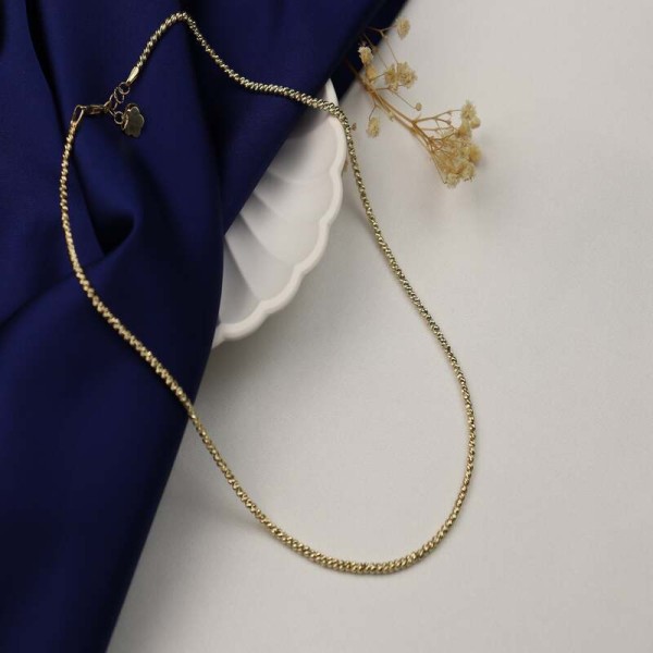 DORİKA TOP SADE KOLYE