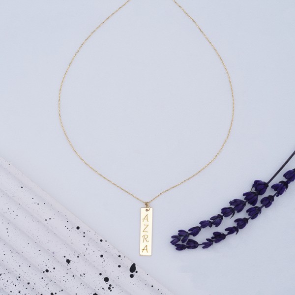 KİŞİSEL PLAKA KOLYE