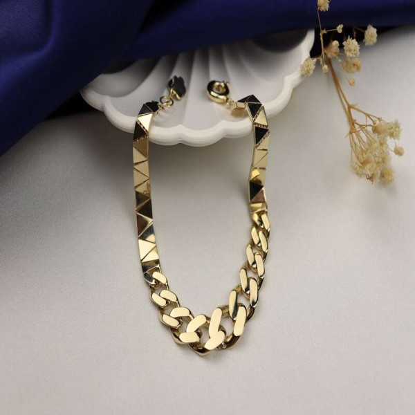 GEOMETRİK ZİNCİR BİLEKLİK