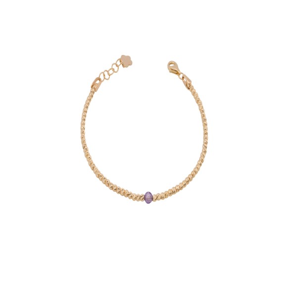 MOR TAŞLI BİLEKLİK 