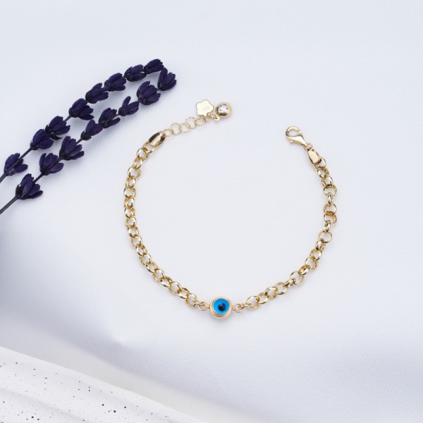 NAZAR BONCUKLU ZİNCİR BİLEKLİK