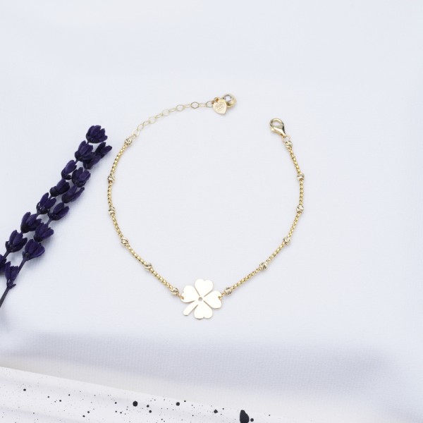 POPKORN ZİNCİR YONCA BİLEKLİK