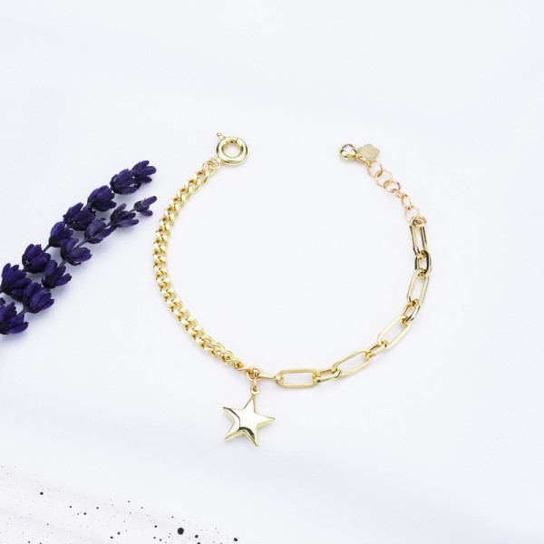 GURMET ZİNCİR YILDIZ BİLEKLİK