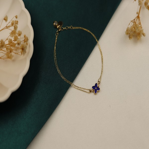 LACİVERT TAŞLI BİLEKLİK