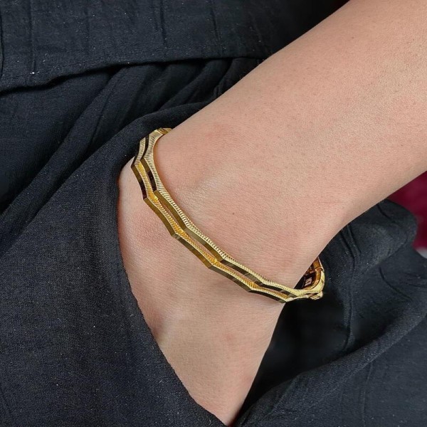 DALGA FORMLU BİLEZİK